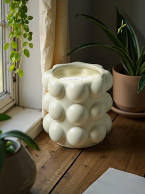 Sinsay - Voňavá sviečka Cashmere&Vanilla - krémová