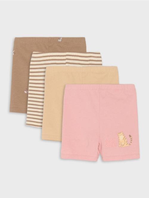 Sinsay - Krátke legíny 4 pack - krémová
