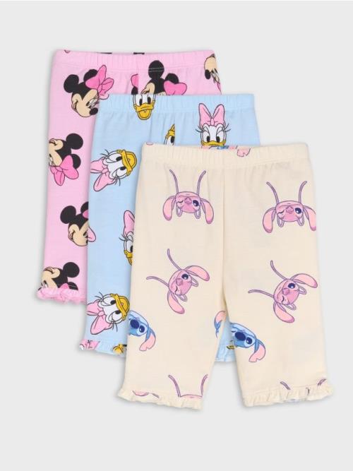 Sinsay - Súprava 3 legín Disney - pastelová ružová