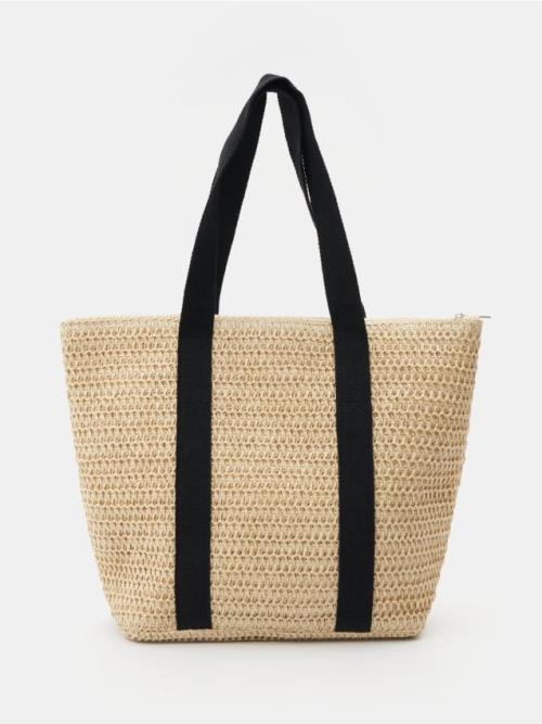 Sinsay - Shopper taška - pšenicová
