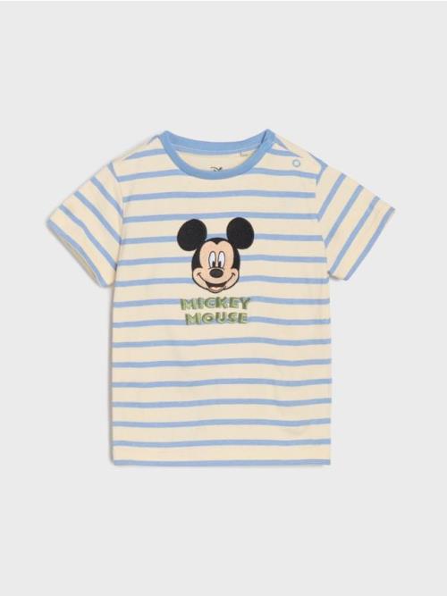 Sinsay - Tričko Mickey Mouse - béžová