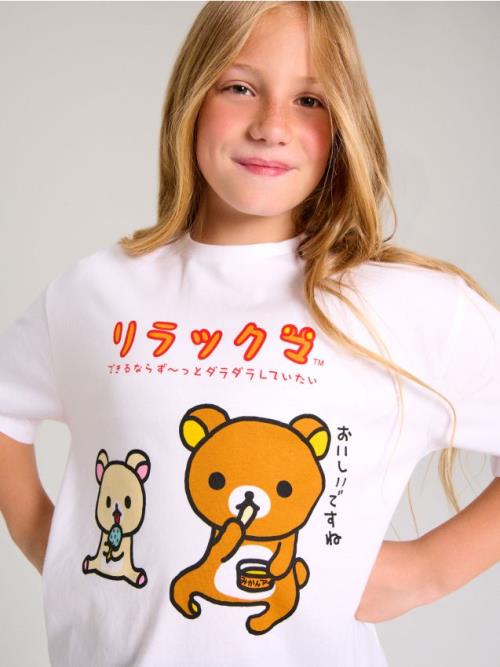 Sinsay - Tričko Rilakkuma - krémová