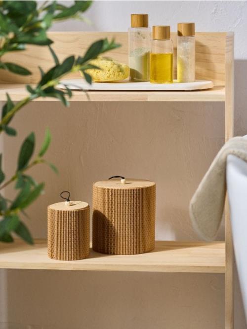 Sinsay - Úložné boxy 2 ks - béžová