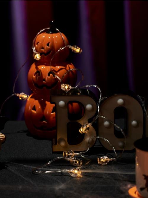 Sinsay - LED svetielka Halloween - biela