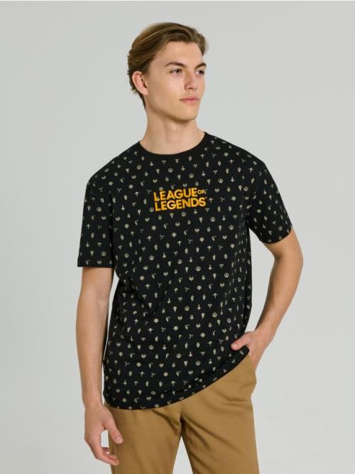 Sinsay - Tričko s potlačou League of Legends - čierna