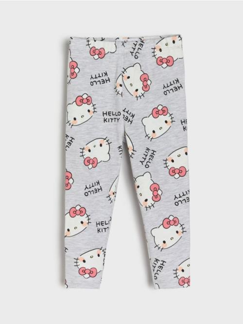 Sinsay - Legíny Hello Kitty - svetlošedá