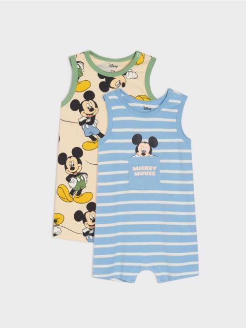 Sinsay - Súprava 2 overalov Mickey Mouse - mid blue