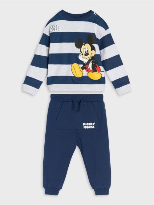 Sinsay - Úpletová súprava Mickey Mouse - svetlošedá
