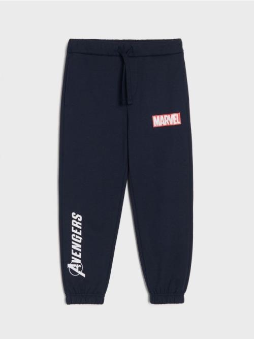 Sinsay - Tepláky Marvel - tmavomodrá