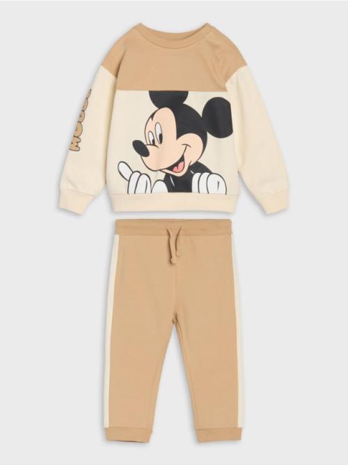 Sinsay - Úpletová súprava Mickey Mouse - béžová