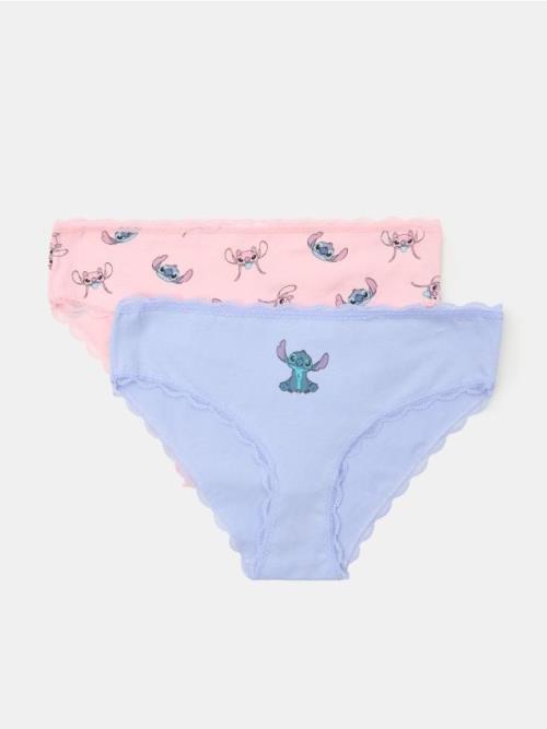 Sinsay - Súprava 2 bavlnených nohavičiek Stitch - viacfarebná