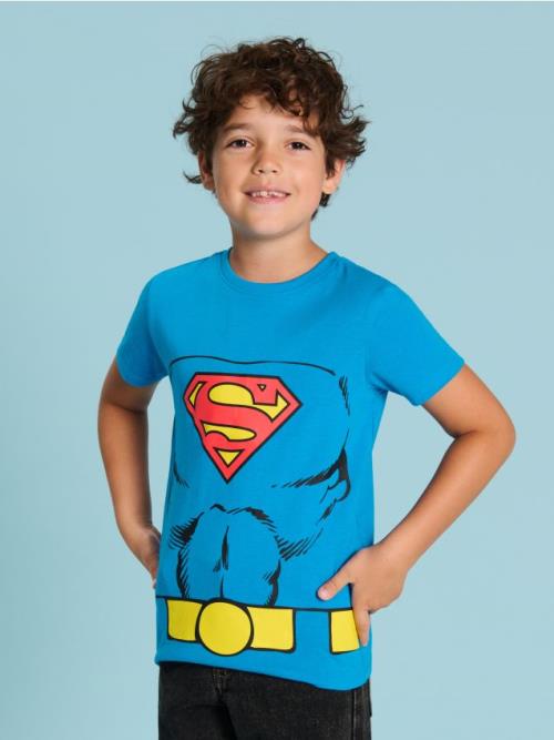 Sinsay - Tričko Superman - modrá