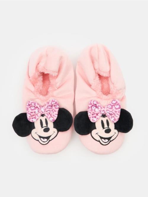 Sinsay - Papuče Minnie Mouse - pastelová ružová