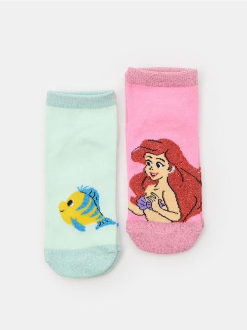 Sinsay - Súprava 2 párov ponožiek Disney Princess - viacfarebná