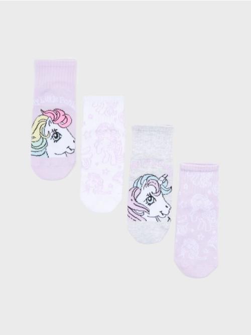 Sinsay - Súprava 4 párov ponožiek My Little Pony - viacfarebná