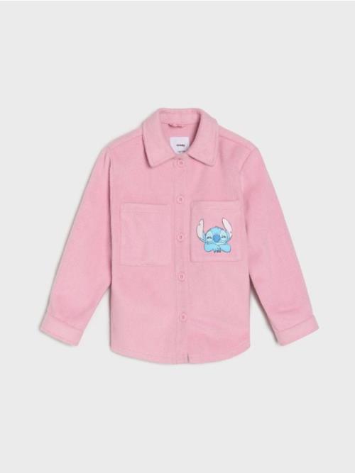 Sinsay - Bunda typu shacket Lilo & Stitch - ružová