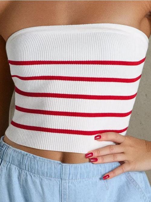 Sinsay - Top v štýle bandeau - viacfarebná