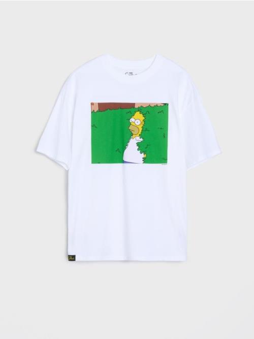 Sinsay - Tričko The Simpsons - biela