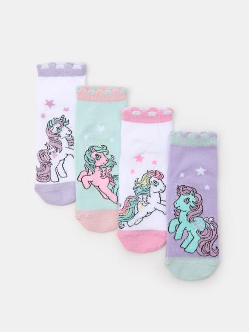 Sinsay - Súprava 4 párov ponožiek My Little Pony - viacfarebná