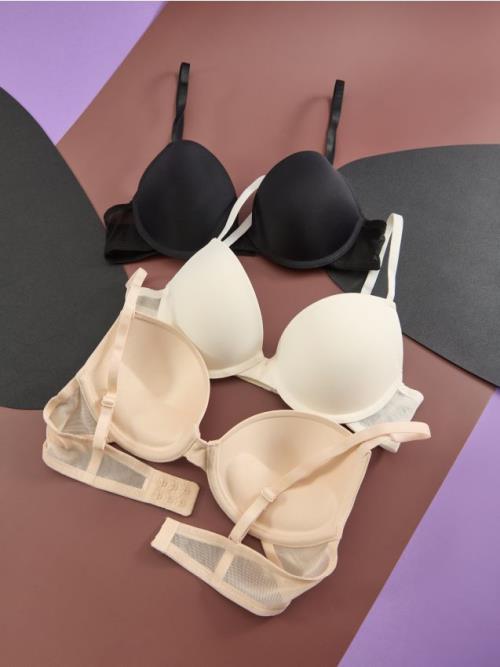 Sinsay - Push up podprsenka 3 pack - viacfarebná