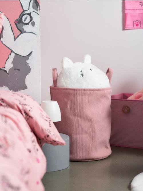 Sinsay - Košík s rúčkami - pastelová ružová