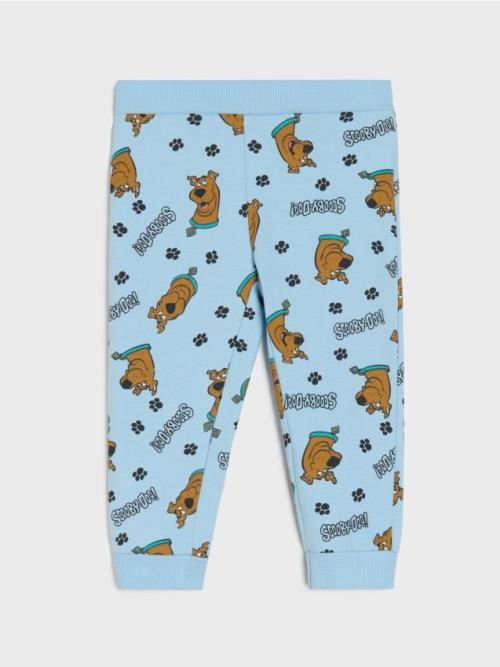Sinsay - Tepláky s manžetami Scooby-Doo - modrá