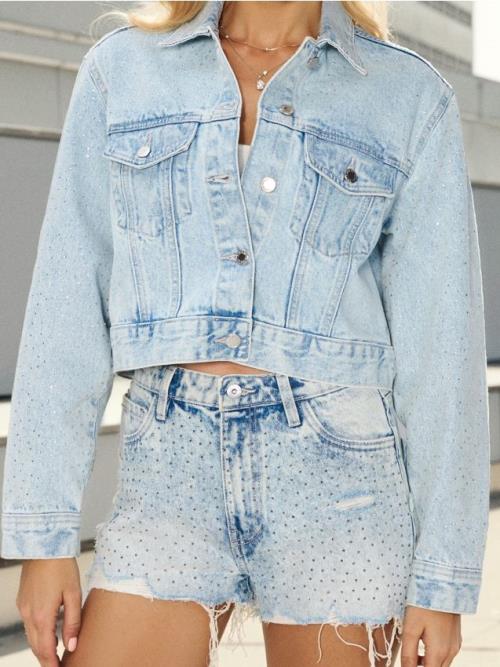 Sinsay - Oversize denimová bunda - modrá