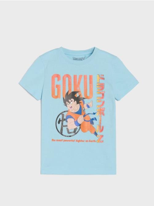 Sinsay - Tričko Dragon Ball - sivomodrá
