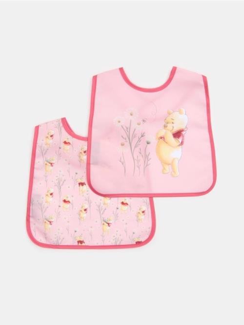 Sinsay - Súprava 2 podbradníkov Winnie the Pooh - pastelová ružová