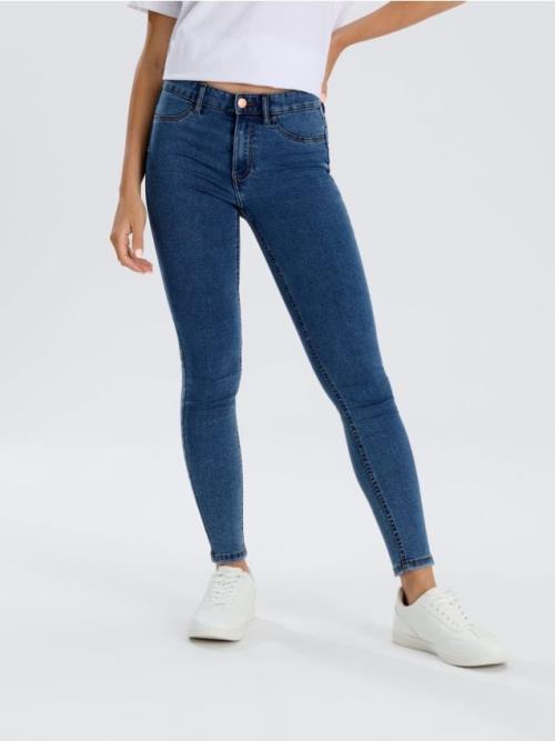 Sinsay - Rifle skinny - modrá