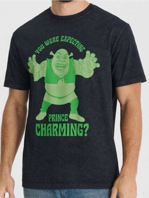 Sinsay - Tričko Shrek - čierna