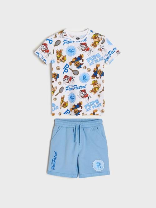 Sinsay - Súprava trička a šortiek Paw Patrol - viacfarebná