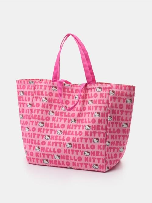 Sinsay - Látková nákupná taška Hello Kitty - viacfarebná