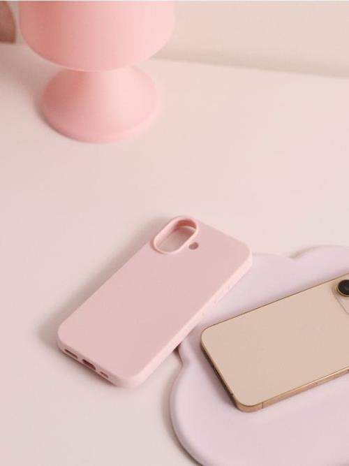 Sinsay - Puzdro na iPhone 16 - pastelová ružová