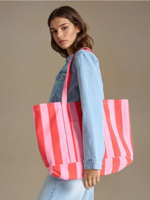 Sinsay - Shopper kabelka - viacfarebná