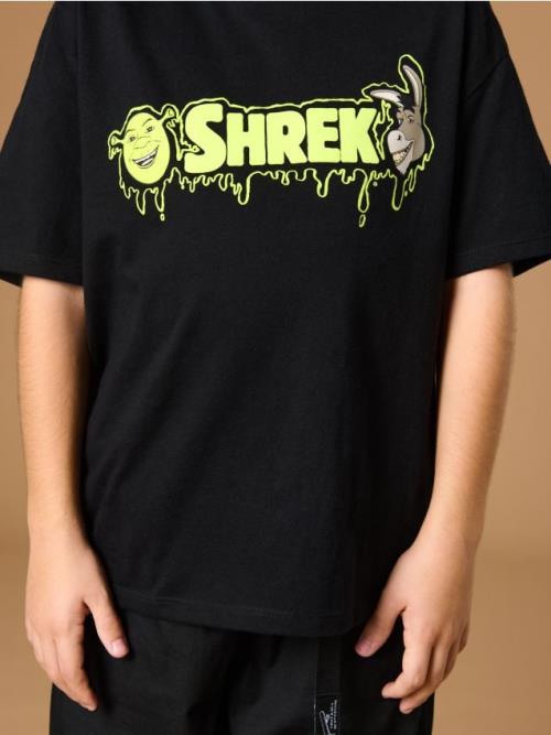 Sinsay - Tričko Shrek - čierna