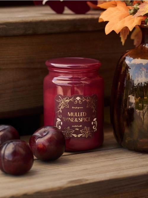 Sinsay - Sviečka Mulled Wine & Spice - lilavá