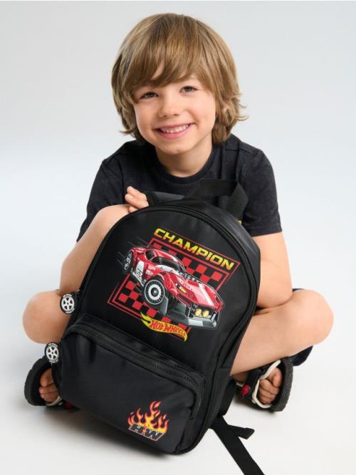 Sinsay - Ruksak Hot Wheels - čierna