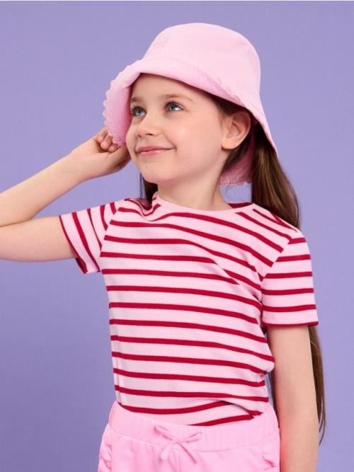 Sinsay - Klobúk typu bucket hat - pastelová ružová