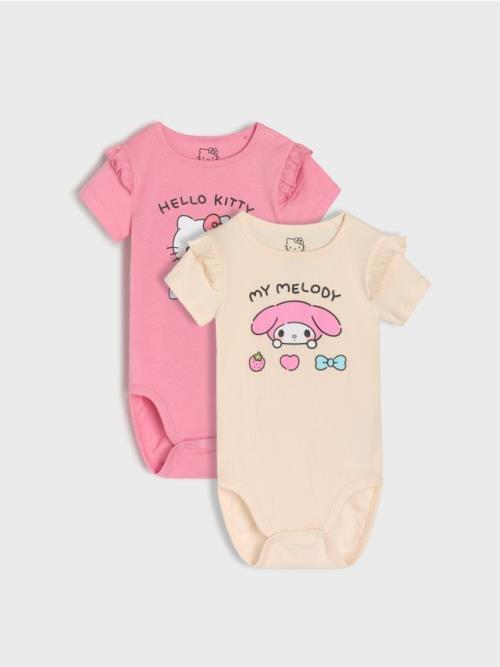 Sinsay - Súprava 2 body Hello Kitty - ružová