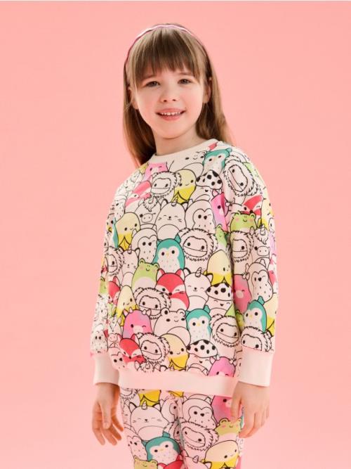 Sinsay - Mikina Squishmallows - krémová