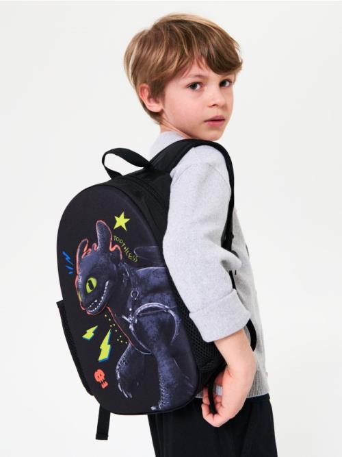 Sinsay - Ruksak How to train your dragon - čierna