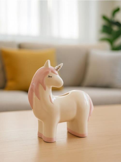 Sinsay - Pokladnička unicorn - krémová
