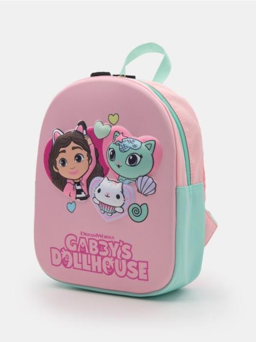 Sinsay - Ruksak Gabby's Dollhouse - pastelová ružová