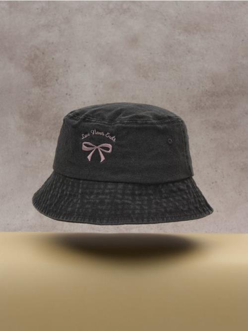 Sinsay - Klobúk typu bucket hat - antracitová