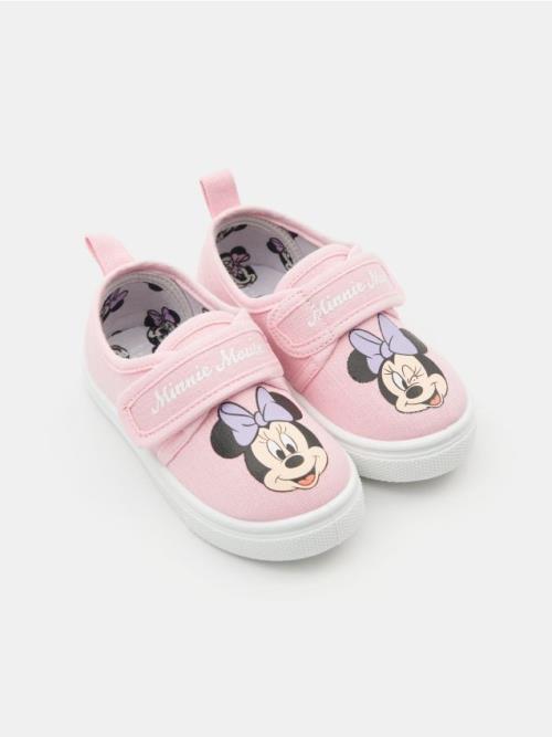 Sinsay - Plátené tenisky Minnie Mouse - pastelová ružová