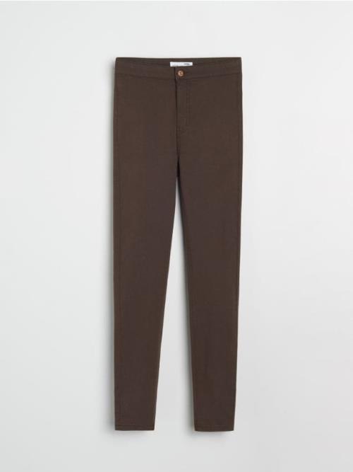 Sinsay - Rifle skinny - hnedá