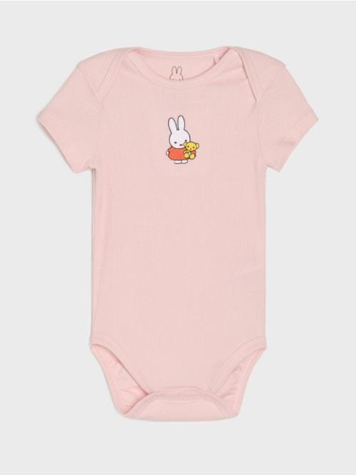 Sinsay - Pásikavé úpletové body Miffy - ružová