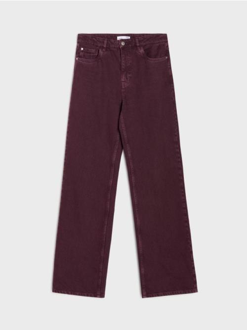 Sinsay - Rifle wide leg - hnedá