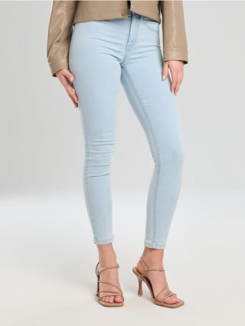 Sinsay - Rifle skinny so stredne vysokým pásom - modrá